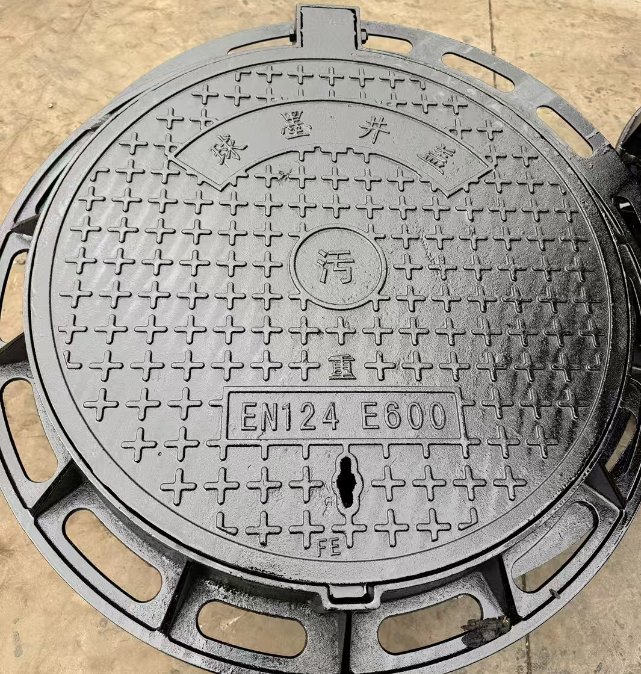 南安球墨铸铁五防井盖展示